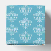 Weihnachtsschneeflocken Geschenkschachtel (Oben)