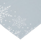 Weihnachtsschneeflocken Kurzer Tischläufer (Ecke)