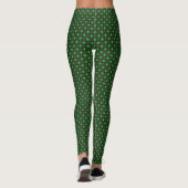 Weihnachtsschneeflocken Leggings (Rückseite)