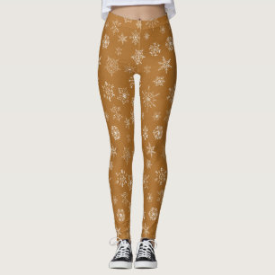 Weihnachtsschneeflocken Leggings
