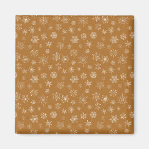 Weihnachtsschneeflocken Magnet