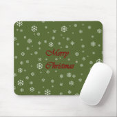 Weihnachtsschneeflocken Mousepad (Mit Mouse)
