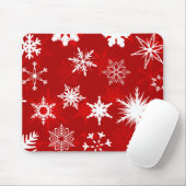 Weihnachtsschneeflocken Mousepad (Mit Mouse)