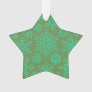 Weihnachtsschneeflocken Ornament