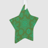 Weihnachtsschneeflocken Ornament (Vorderseite)