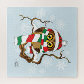 Weihnachtsschneeflocken Puzzle (Horizontal)