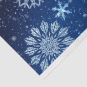 Weihnachtsschneeflocken Seidenpapier (Ausschnitt)