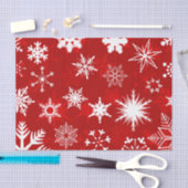 Weihnachtsschneeflocken Seidenpapier (Handwerk)