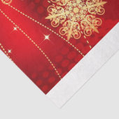 Weihnachtsschneeflocken Seidenpapier (Ausschnitt)