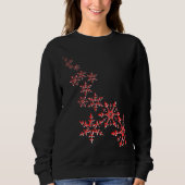 Weihnachtsschneeflocken Sweatshirt (Vorderseite)
