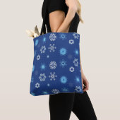 Weihnachtsschneeflocken Tasche (Von Nahem)