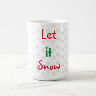 Weihnachtsschneeflocken-Tasse Kaffeetasse