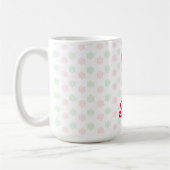 Weihnachtsschneeflocken-Tasse Kaffeetasse (Links)