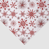 Weihnachtsschneeflocken und Glitzern Seidenpapier (Ausschnitt)