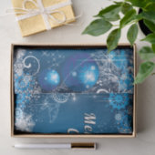 Weihnachtsschneeflocken-Wirbel Seidenpapier (Geschenk)