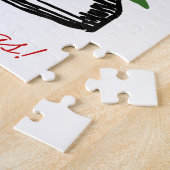 Weihnachtsschneegel-Foto Puzzle (Seite)