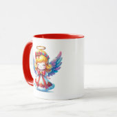 Weihnachtsschneegel Tasse (Vorderseite Links)