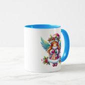 Weihnachtsschneegel Tasse (VorderseiteRechts)