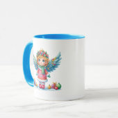 Weihnachtsschneegel Tasse (Vorderseite Links)