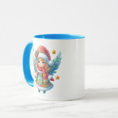 Weihnachtsschneegel Tasse (Vorderseite Links)