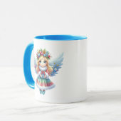 Weihnachtsschneegel Tasse (Vorderseite Links)