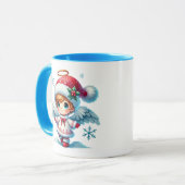 Weihnachtsschneegel Tasse (Vorderseite Links)