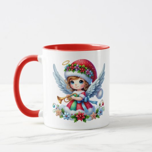 Weihnachtsschneegel Tasse (Links)