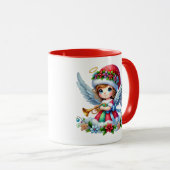 Weihnachtsschneegel Tasse (VorderseiteRechts)