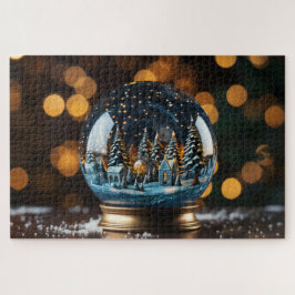Weihnachtsschneeglobe Puzzle