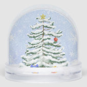 Weihnachtsschneeglobe Schneekugeln (Rückseite)