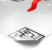 Weihnachtsschneeglocken Fotodruck (Ecke)