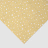 WeihnachtsschneeGold - Tissue Paper Seidenpapier (Detail)