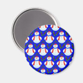 Weihnachtsschneemagnet Magnet (Vorderseite/Rückseite)