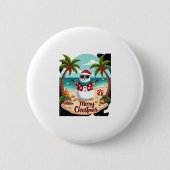 Weihnachtsschneemann (2) button (Vorderseite)
