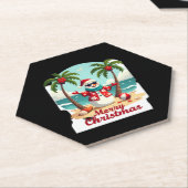 Weihnachtsschneemann (3) untersetzer (angewinkelt)