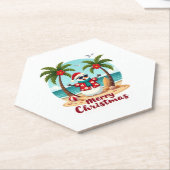 Weihnachtsschneemann (3) untersetzer (angewinkelt)