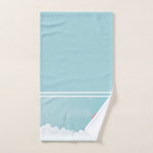 Weihnachtsschneemann Badhandtuch Set (Handtuch)