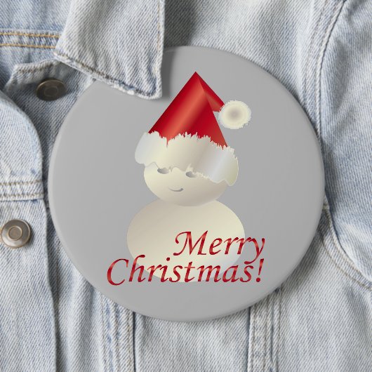 Weihnachtsschneemann Button (Beispiel)