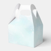 Weihnachtsschneemann Erster Geburtstag Geschenkschachtel (Rückseite)