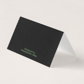 Weihnachtsschneemann Familienschmuck Treppenkarte (Rückseite)