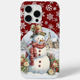 Weihnachtsschneemann Feiertag Case-Mate iPhone Hülle