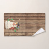 Weihnachtsschneemann Feste Weihnachtsland Badhandtuch Set (Handtuch)