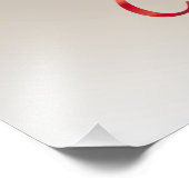 Weihnachtsschneemann Fotodruck (Ecke)