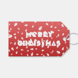 Weihnachtsschneemann Geschenkanhänger