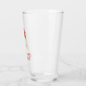 Weihnachtsschneemann Glas (Links)