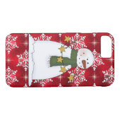WeihnachtsSchneemann iPhone 7 kaum dort Fall Case-Mate iPhone Hülle (Rückseite (Horizontal))