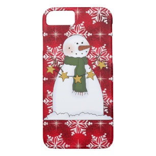 WeihnachtsSchneemann iPhone 7 kaum dort Fall Case-Mate iPhone Hülle