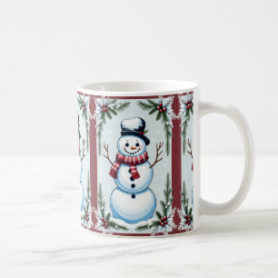 Weihnachtsschneemann Kaffeetasse