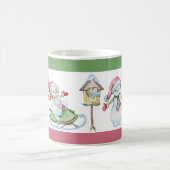 Weihnachtsschneemann Kaffeetasse (Mittel)