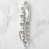 Weihnachtsschneemann Kellnermesser (Rückseite)